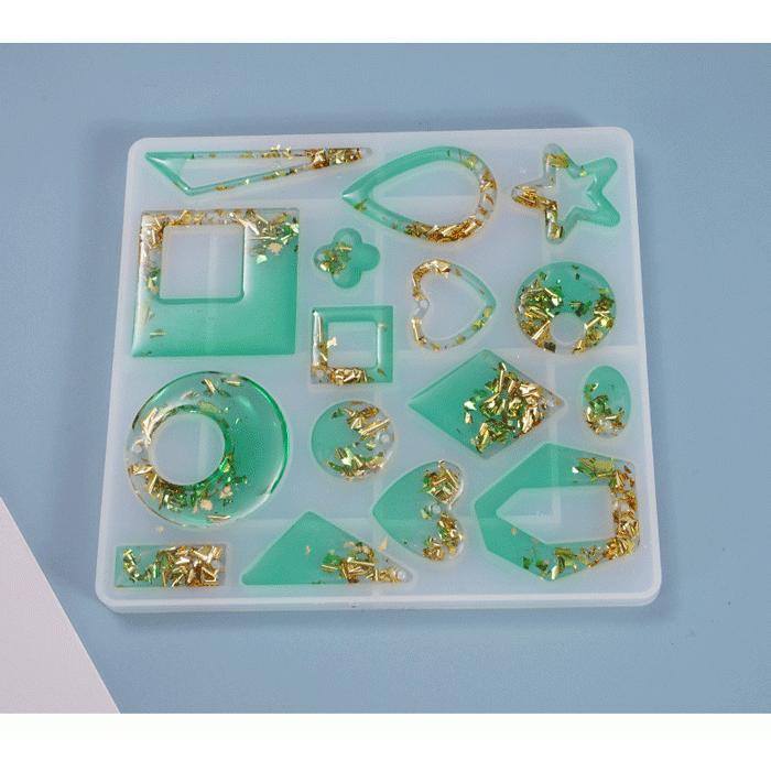 レジン　ハンドメイド　161 シリコンモールド (161) リングパーツ 通し穴なし 1個売り レジン枠