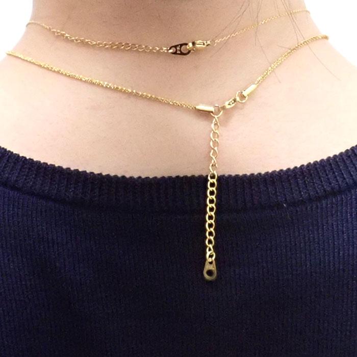 金属アレルギー対応 ネックレスチェーン ステンレス製 【SUS316