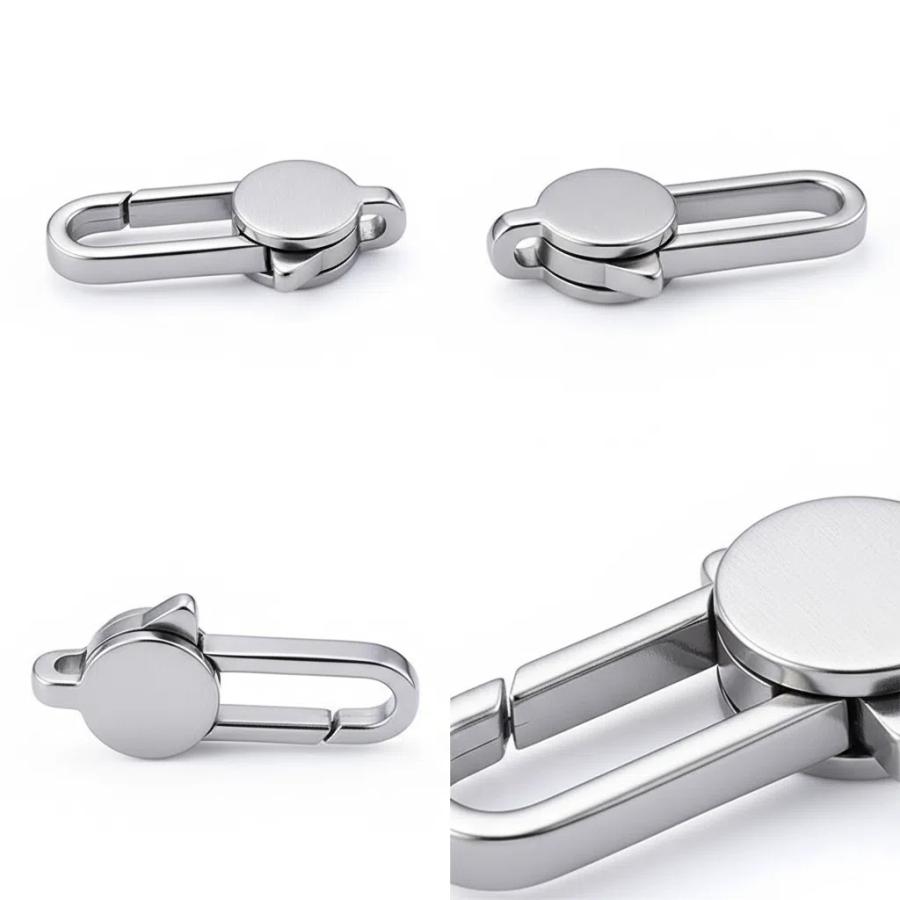 SUS304 ステンレス製】カニカン ジョイントパーツ 2サイズ（約20mm
