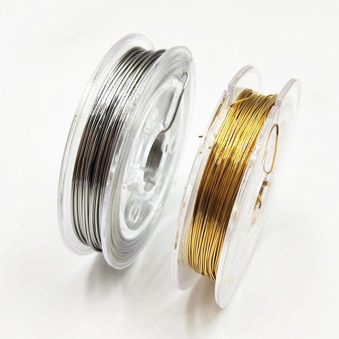 ステンレス316 クラフト用ワイヤー 柔らかめ シルバー ソフト【 0.25