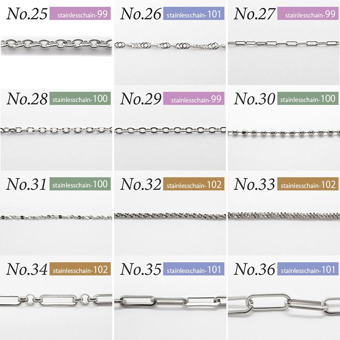 切り売り/約1m 100.サージカルステンレス製チェーン シルバー 切り売り/約1m 100.サージカルステンレス製チェーン シルバー