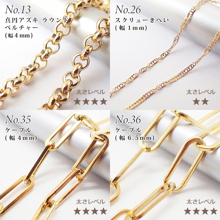 切り売り 約1m 105.サージカルステンレス製チェーン ゴールド ステンレス チェーン 金色 マンテル アレルギーフリー ハンドメイド ネックレス チェーン ローズゴールド チェーン ペタル ステンレス 720