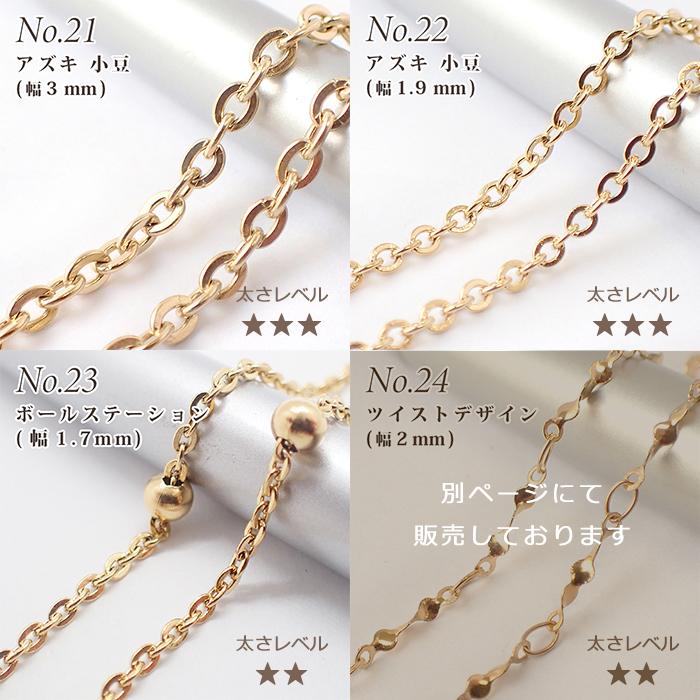 ポイント5倍☆ サージカルステンレス製 ネックレスチェーン 金具付 約