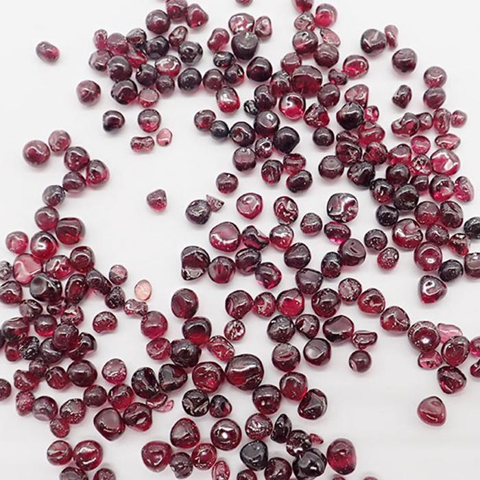 天然石さざれ ガーネット 2~4mm 穴なし 約100g 天然石 パワーストーン