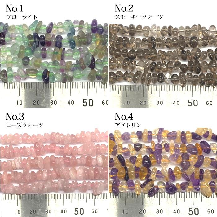 25. 天然石 さざれ (穴あり) (10g) （No.1〜20） ソーダライト