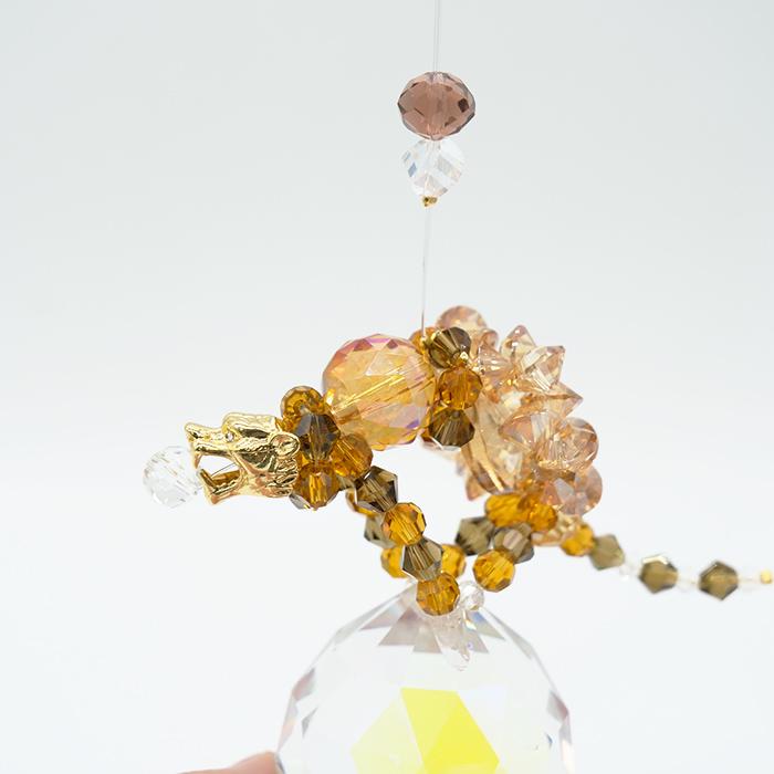 サンキャッチャー【21】K9 クリスタルガラス 虎 窓玄関飾り 開運 恋愛