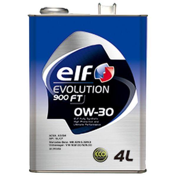 ELF EVOLUTION 900 FT 0W-30 エンジンオイル 4L × 6缶 200254｜partsya-san