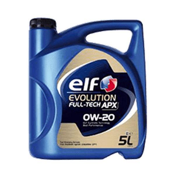 ELF EVOLUTION FULL-TECH APX 0W-20 エンジンオイル 5L × 3缶 214238