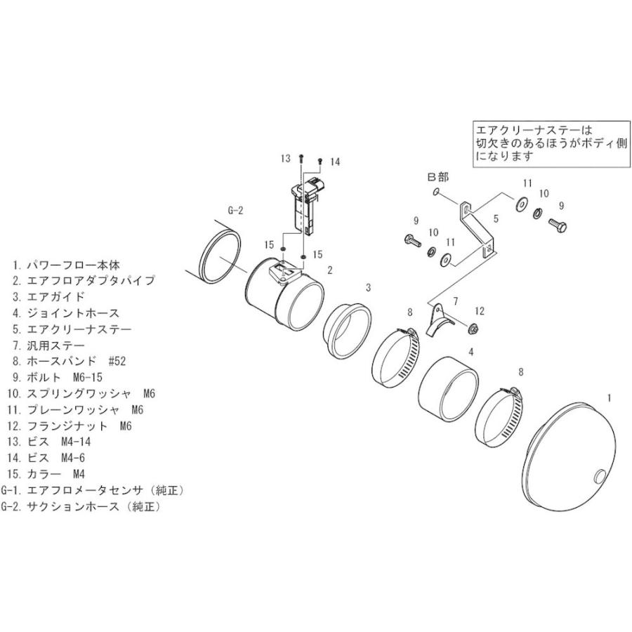 在庫あり】 ADNEXTHKSスーパーパワーフロー エアクリーナー スバル