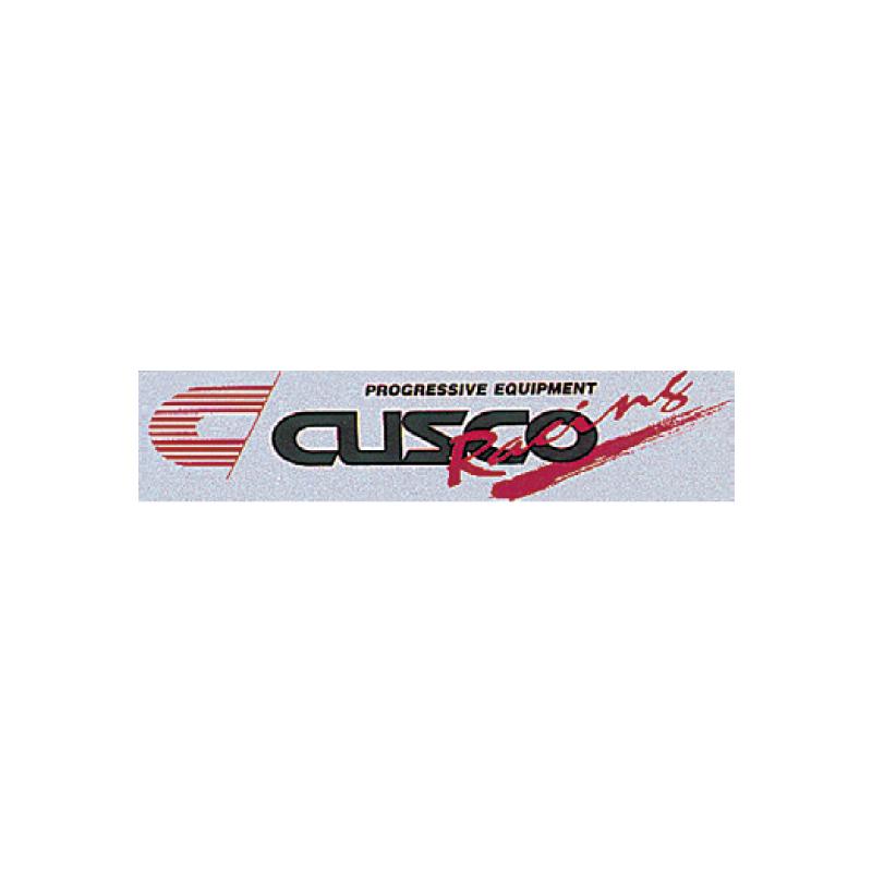 クスコ CUSCO シルバーステッカー W140×H30 AA 14｜partsya-san