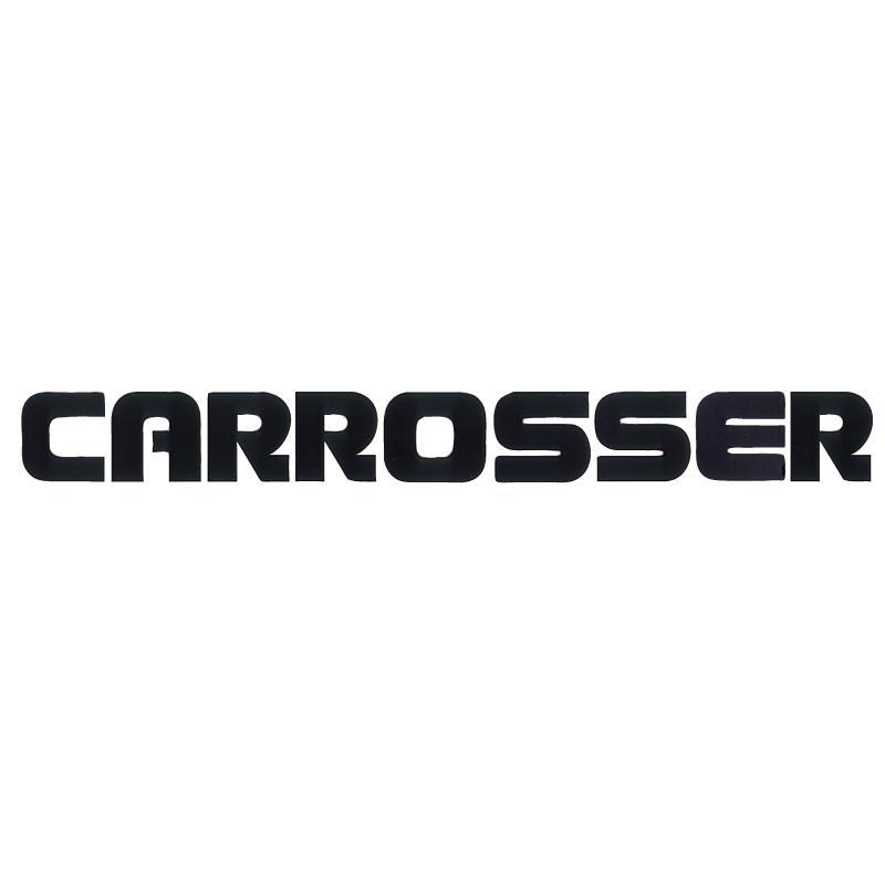 クスコ（CUSCO） CARROSSER アプリステッカー 黒 AA 20 : パーツ屋さん