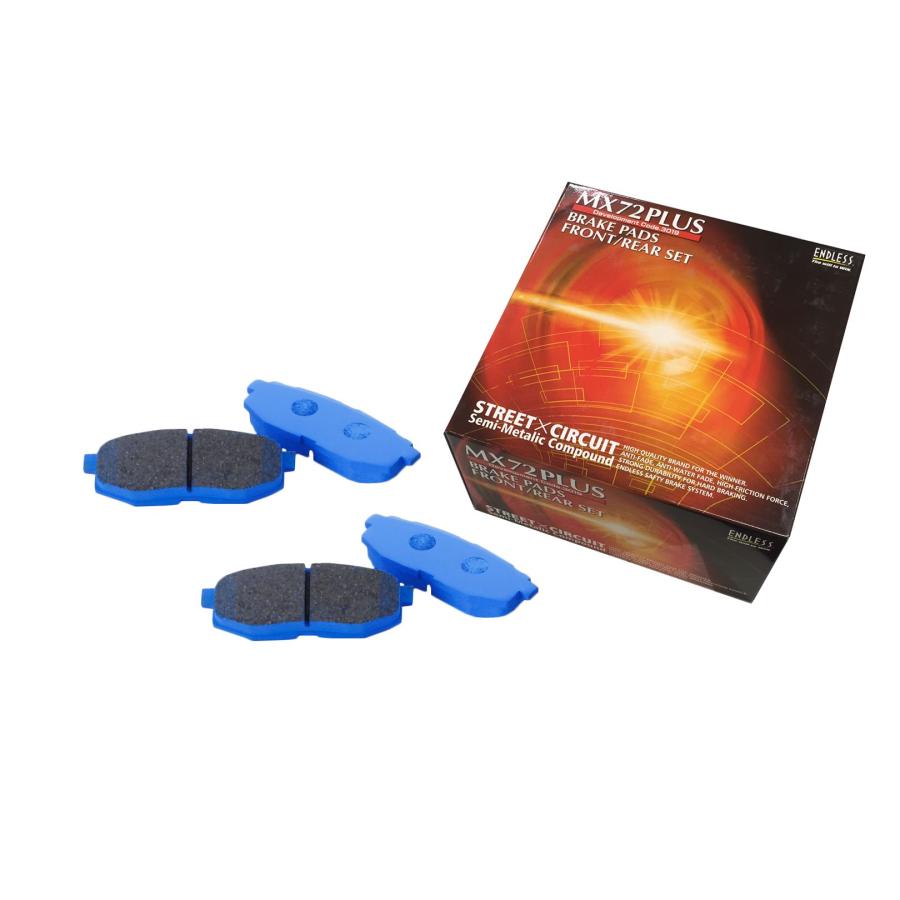 エンドレス MX72PLUS 前後セット GR86 ブレンボキャリパー装着車 ZN8 21/10〜 MXPL357291