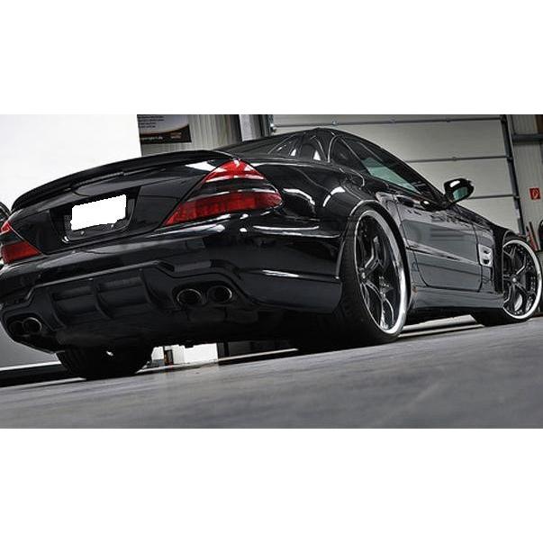 ベンツ AMGルックリアトランクスポイラー(未塗装  