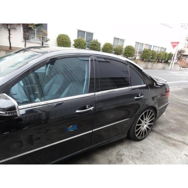 ベンツ 鏡面ステンレスウィンドーフレームトリムW163ML270ML320ML350ML430ML55AMG