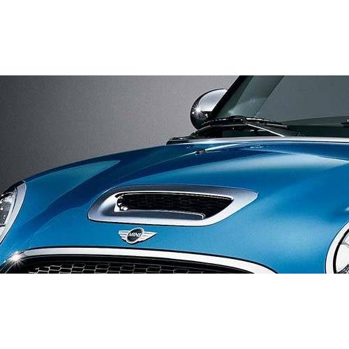BMWミニ クロームメッキボンネットエアダクトカバーMINI R55 R56 