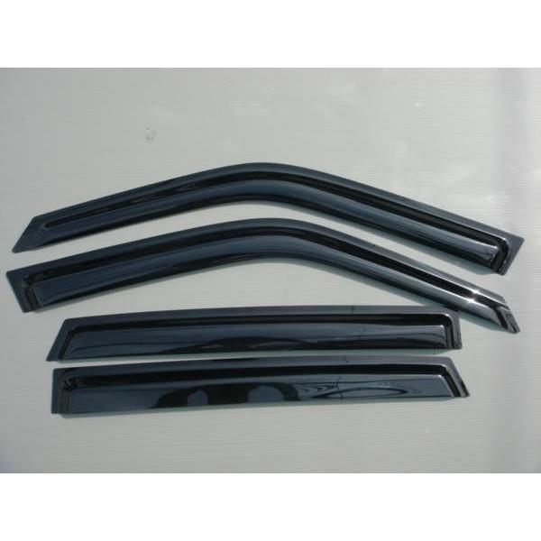 ジャガー ブラック スモーク ドア バイザー XJタイプ　X300　X308　(94ｙ〜03ｙ)　XJ