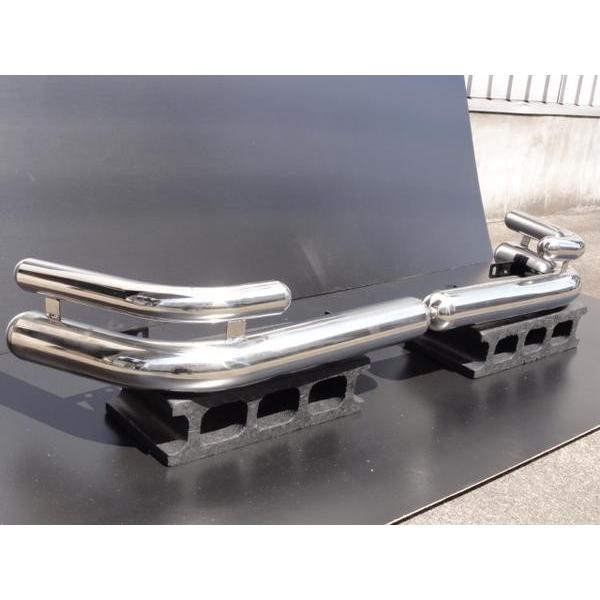 クロームメッキリアバンパーアンダーガード バンパーカバー