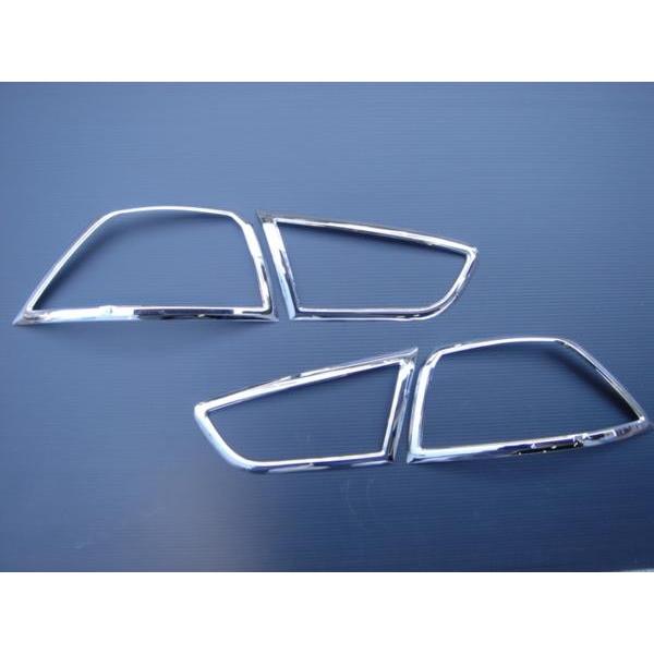 三菱 ギャランフォルティス CY系 クロームメッキテールライトリング