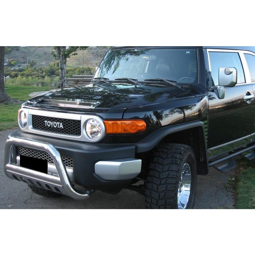 SALE／63%OFF】 トヨタ クロームメッキフロントグリルガード FJ