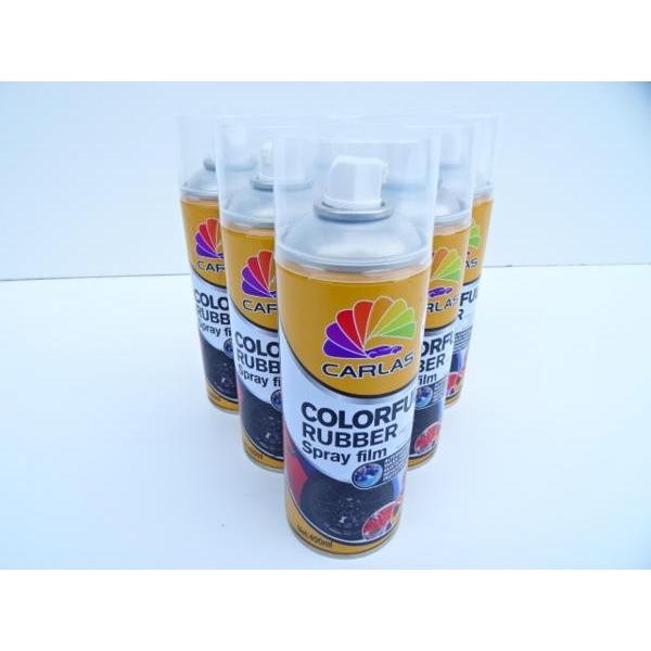 ラッピングスプレーフィルム ゴムスプレー カラースプレー オレンジ 橙 C14 [汎用] ホイール ボディ エアロ トランク ウイング ミラー