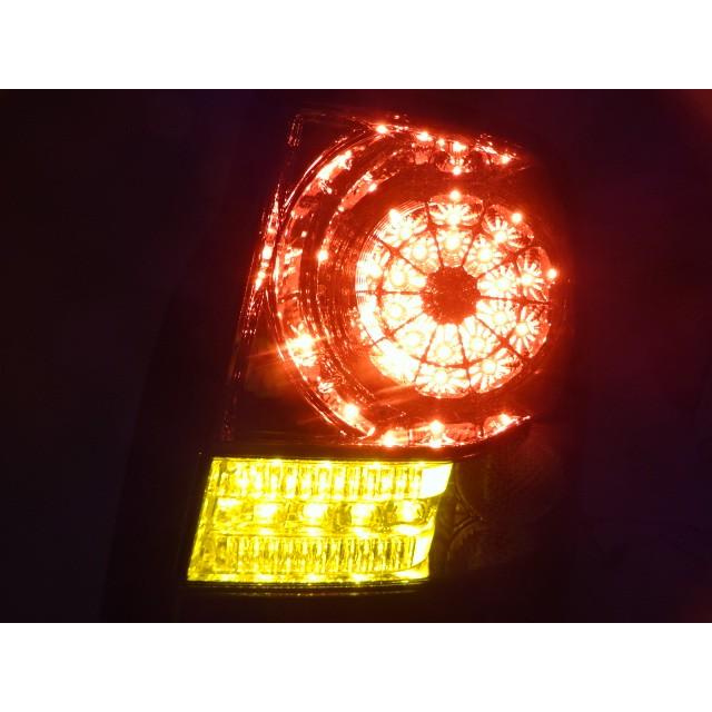 ランドローバー レンジローバースポーツ 05-09ｙ クリスタル レッドスモーク LEDテールランプ テールライトの画像