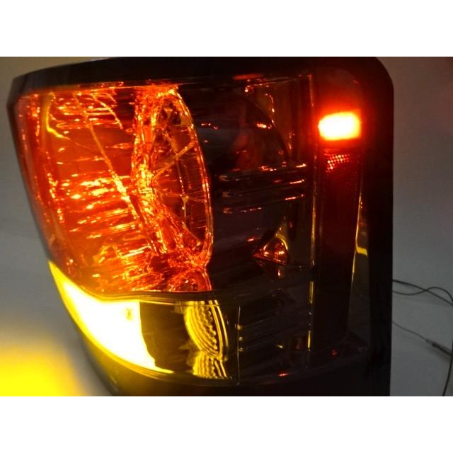 ランドローバー レンジローバースポーツ 05-09ｙ クリスタル レッドスモーク LEDテールランプ テールライトの画像