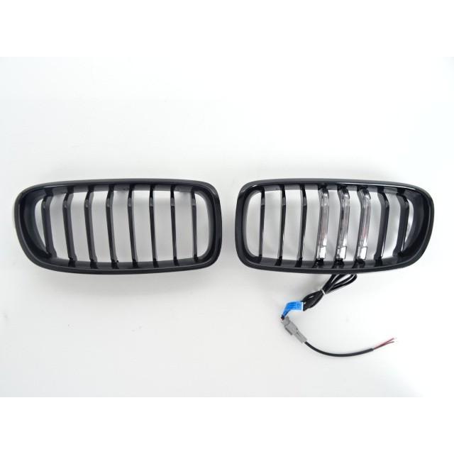 新品　 F30 LEDグリル3色 BMW F30 F31 F34 3シリーズ Mカラー LED グリル フロント 3色