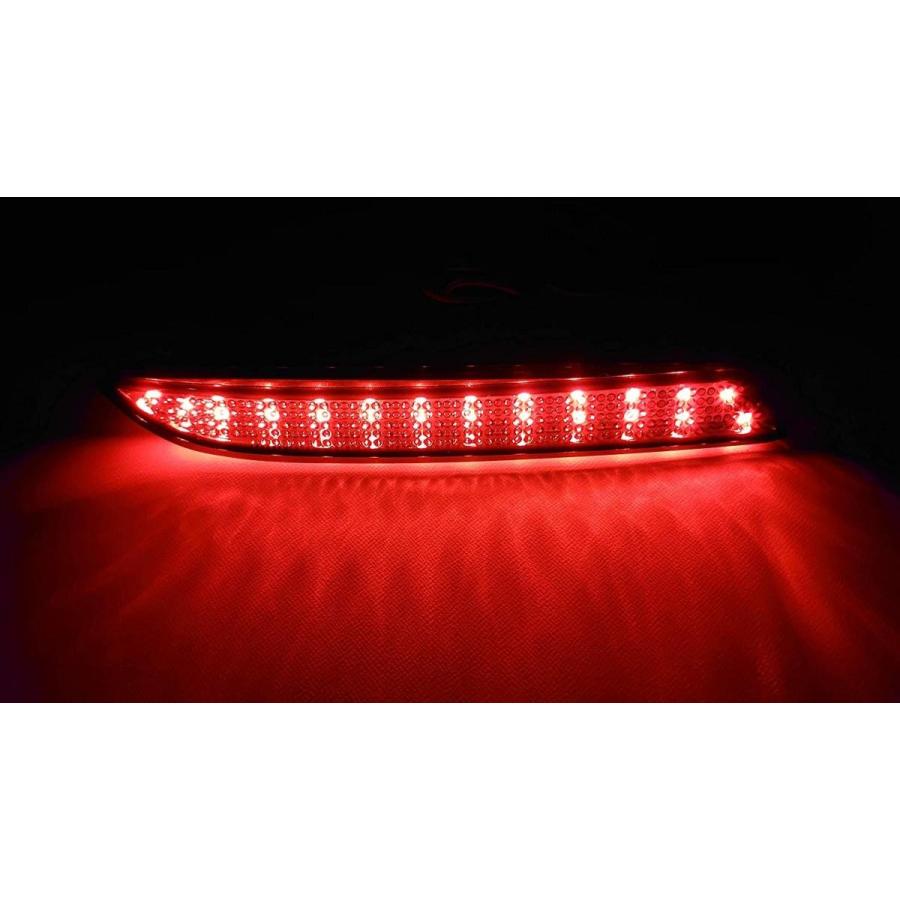 ホンダ LEDリフレクター 48連 スモーク LED リアバンパーライト