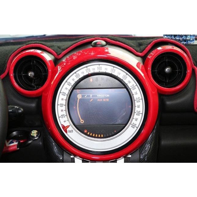 Bmwミニクーパー Mini R60 レッド 赤 インテリアリング8p メーターリング エアコンリング シフトゲートリング 内装 クロスオーバー 917 パーツヤードオンリーワン1 通販 Yahoo ショッピング