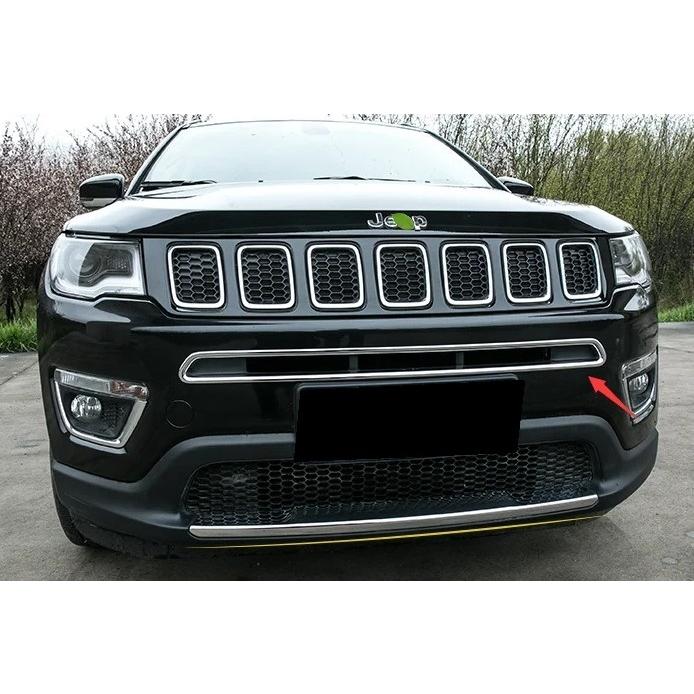 Jeep（ジープ） 鏡面仕上げ♪ フロントバンパー ロアグリル