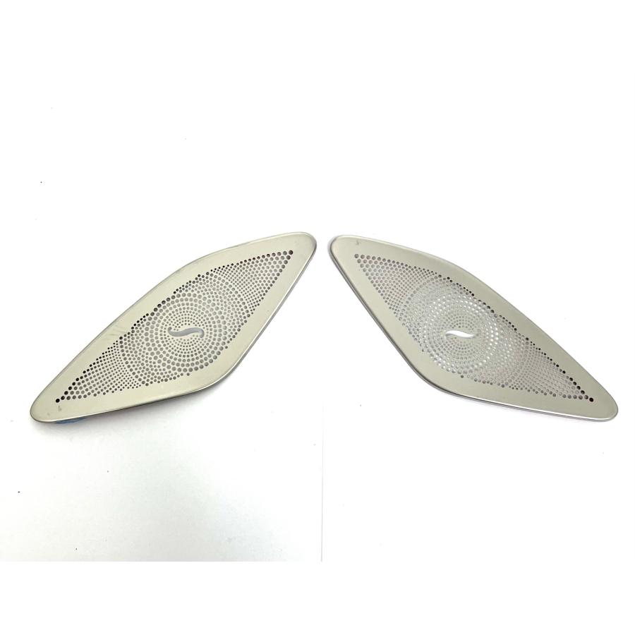 高品格♪ ベンツ サテンシルバー Aピラー スピーカー カバー W177 V177