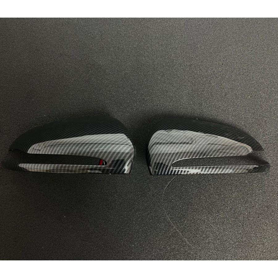 メルセデス ベンツ カーボン ルック ドアミラー カバー X247