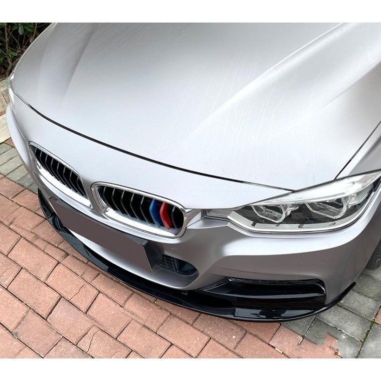 BMW スポーティ全開♪ カーボン ルック フロントバンパー リップ 