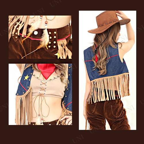 コスプレ 仮装 衣装 ハロウィン レディース 大人用 Malymoon カウボーイズボンタイプ Pw s パーティワールド 通販 Yahoo ショッピング