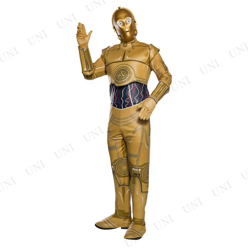 コスプレ 仮装 衣装 ハロウィン コスチューム メンズ 大人用 C 3po Xl 大きいサイズ Pw s パーティワールド 通販 Yahoo ショッピング