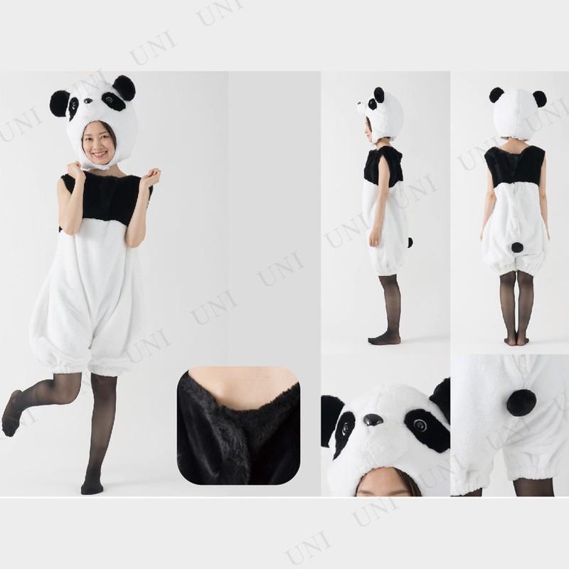 コスプレ 仮装 もこもこパンダ カラーズ コスチューム 動物