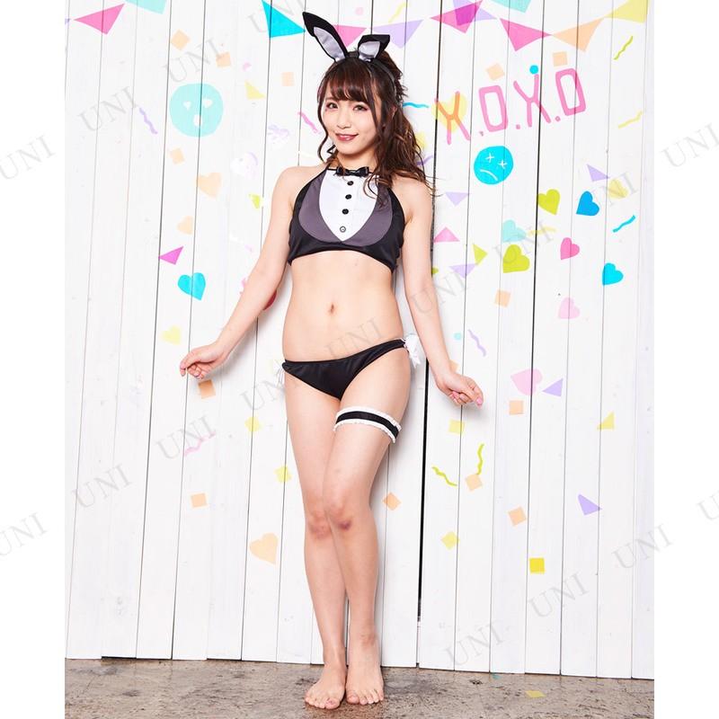 コスプレ 仮装 バニーガール Patymo Coswim タキシードバニー Tuxedo  