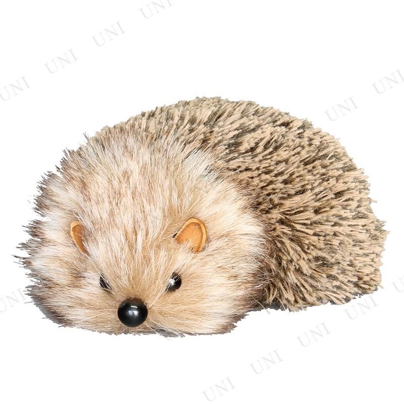 アニマルデコ ハリネズミ 茶 動物 置物・オブジェ インテリア用品 卓上