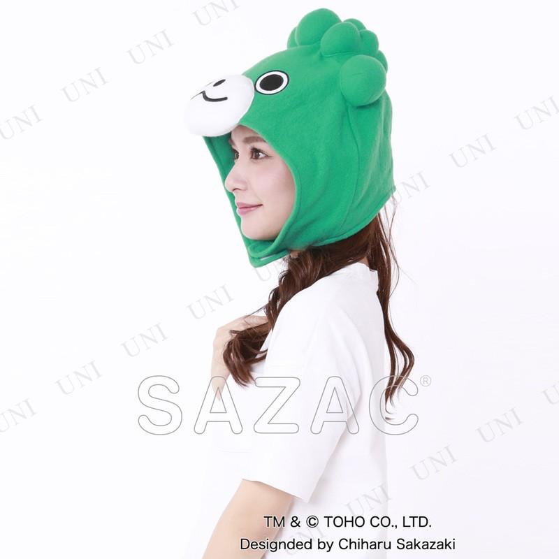 取寄品 コスプレ 仮装 衣装 ハロウィン 帽子 SAZAC(サザック) 着ぐるみCAP ちびコジラ｜party-honpo｜03