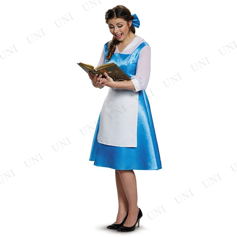 Disney（ディズニー） コスプレ 仮装 ベル ブルードレス 大人用 M