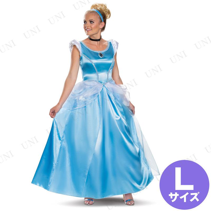 Disney（ディズニー） コスプレ 仮装 シンデレラ デラックス 大人用 L