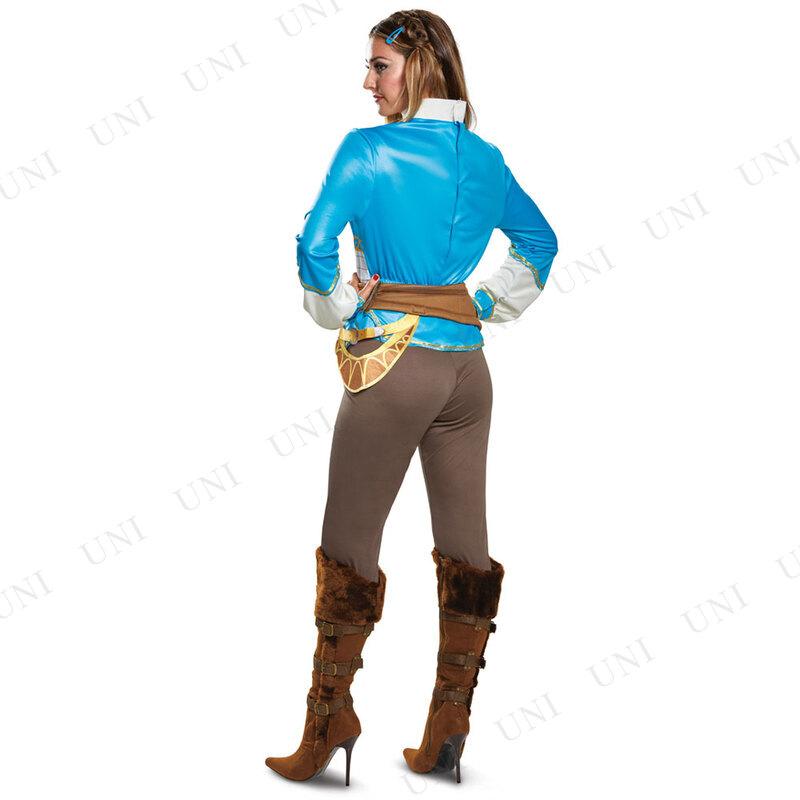 コスプレ 仮装 ゼルダ姫 大人用 Jr(7-9) ゼルダの伝説 ブレス オブ ザ