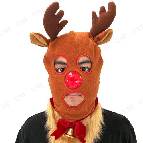 クリスマス コスプレ 変装グッズ 仮装 小物 帽子 ハット Patymo トナカイマスクマン Pw 136834s パーティワールド 通販 Yahoo ショッピング