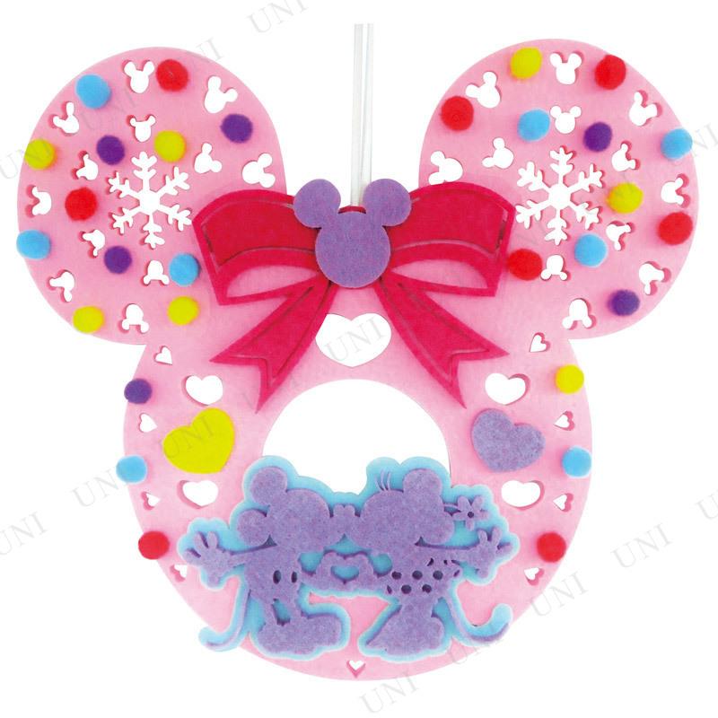 ディズニー 玄関 雑貨 2点セット フェルトリース ミッキー ミニー シルエット 28cm Pw 1392s パーティワールド 通販 Yahoo ショッピング