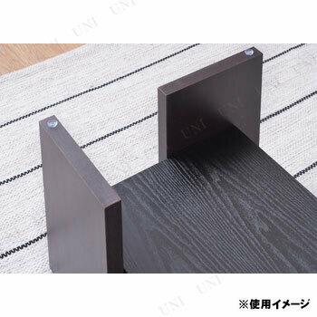 テーブル SO-100BR 東谷 リビングテーブル 家具 強化ガラス天板 収納棚