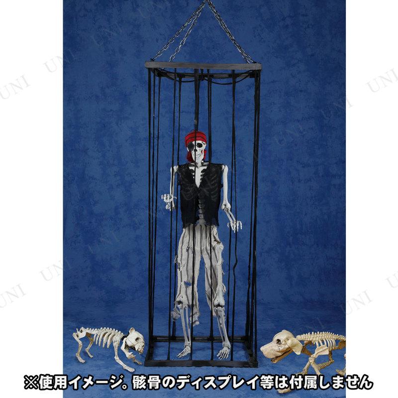 取寄品  [2点セット] 185cm入れる フェイクケージ ハロウィン 雑貨 ホラーハンギング｜party-honpo｜03