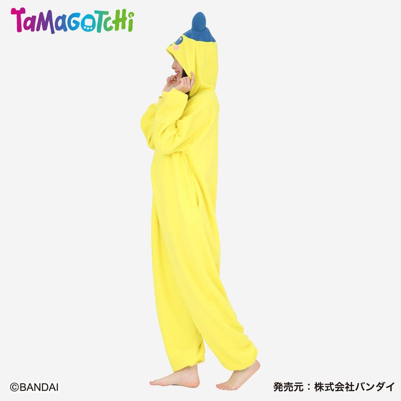 たまごっち まめっち 着ぐるみ コスチューム Mサイズ コスプレ 仮装 SAZAC(サザック) フリース着ぐるみ まめっち M