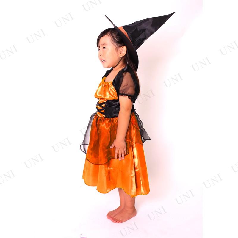 コスプレ 仮装 patymo ガールズウィッチ・オレンジ 子供用 魔女 仮装
