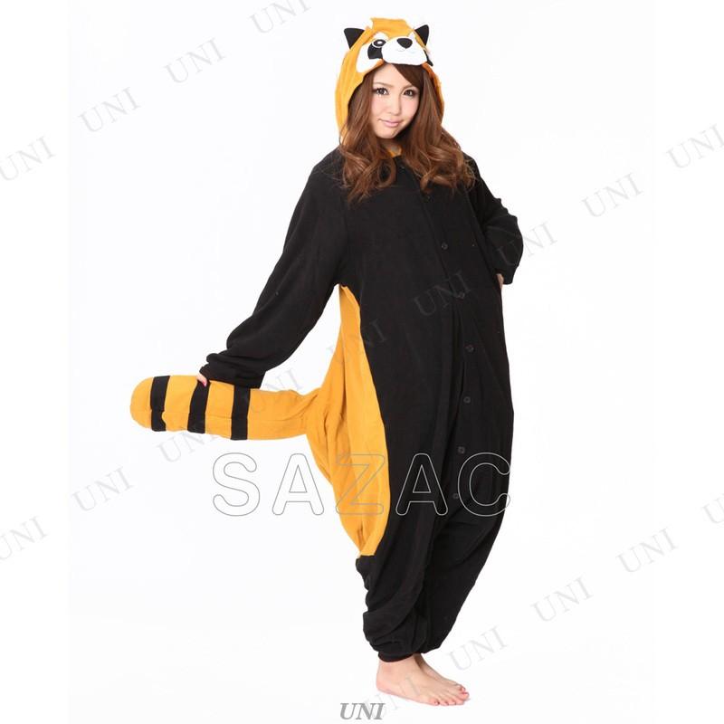 SAZAC（サザック） コスプレ 仮装 フリース着ぐるみ レッサーパンダ