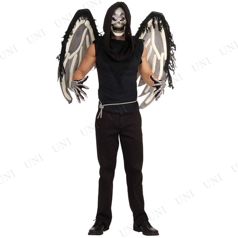 コスプレ 仮装 大人用スケルトンウィングコスチュームセット 悪魔
